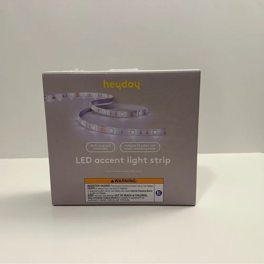 heyday Led Accent Color Changing Light Strip with IR Controller 